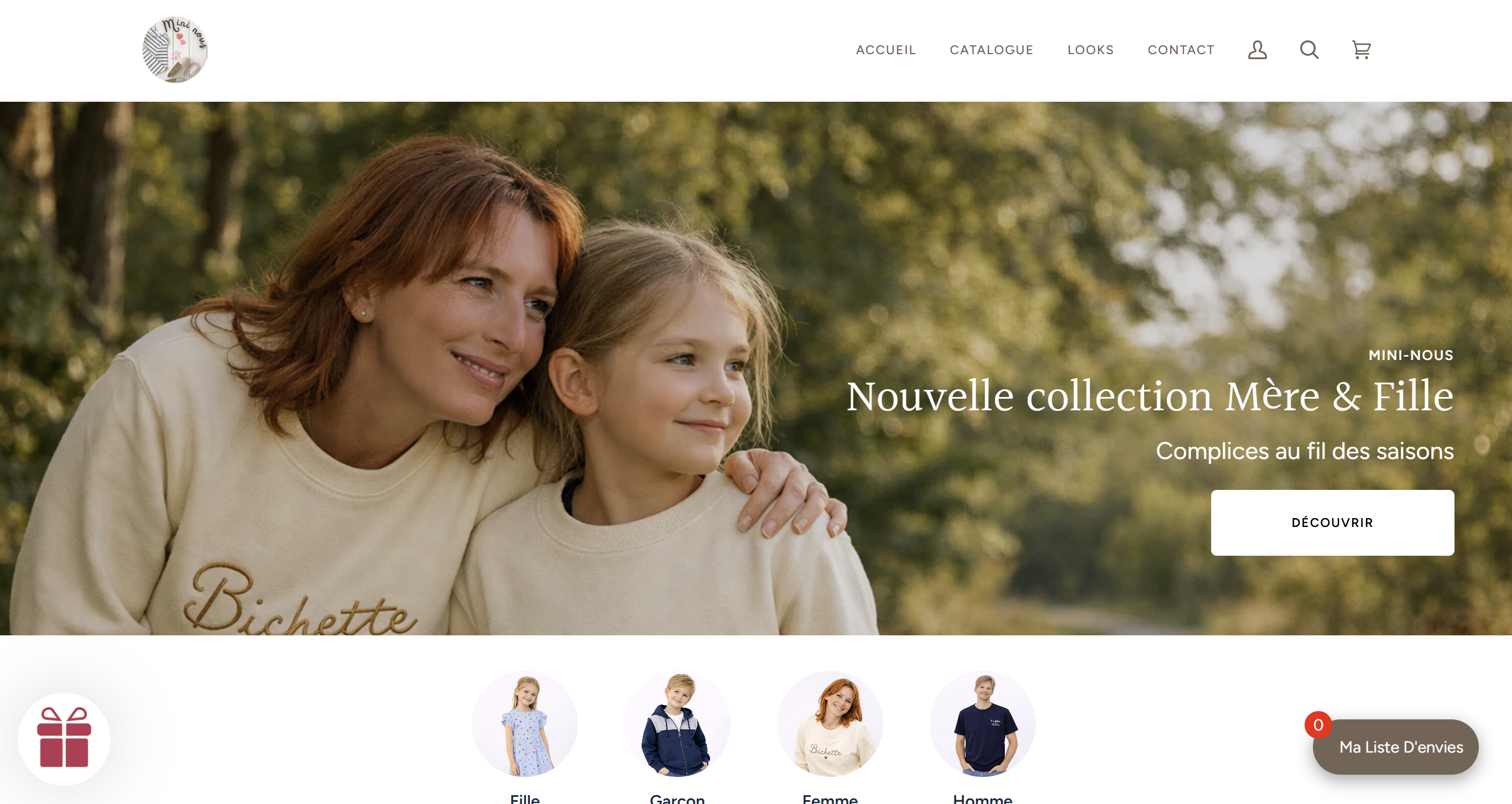 Mini-Nous — Boutique Shopify
